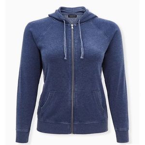 Torrid zip up hoodie size 2